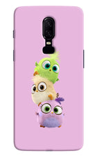 Cute Little Birds Oneplus 6 Hard Case Back Cover by Casekaro