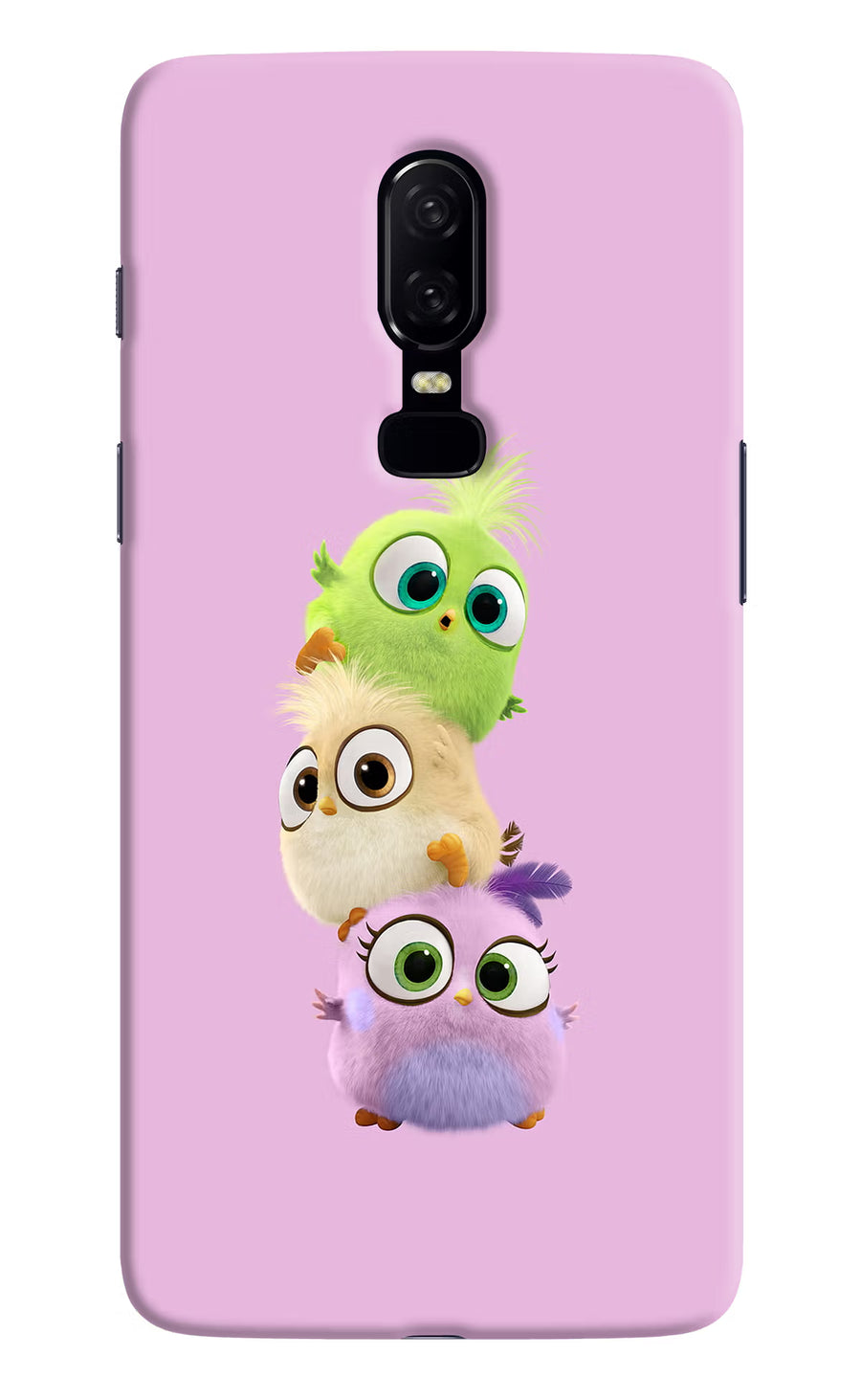 Cute Little Birds Oneplus 6 Back Cover, Hard case