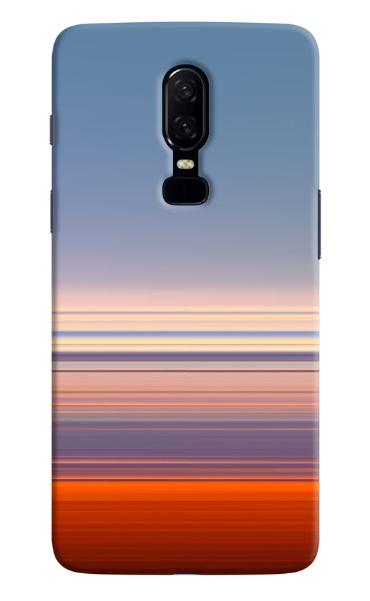 Morning Colors Oneplus 6 Hard Case Back Cover by Casekaro