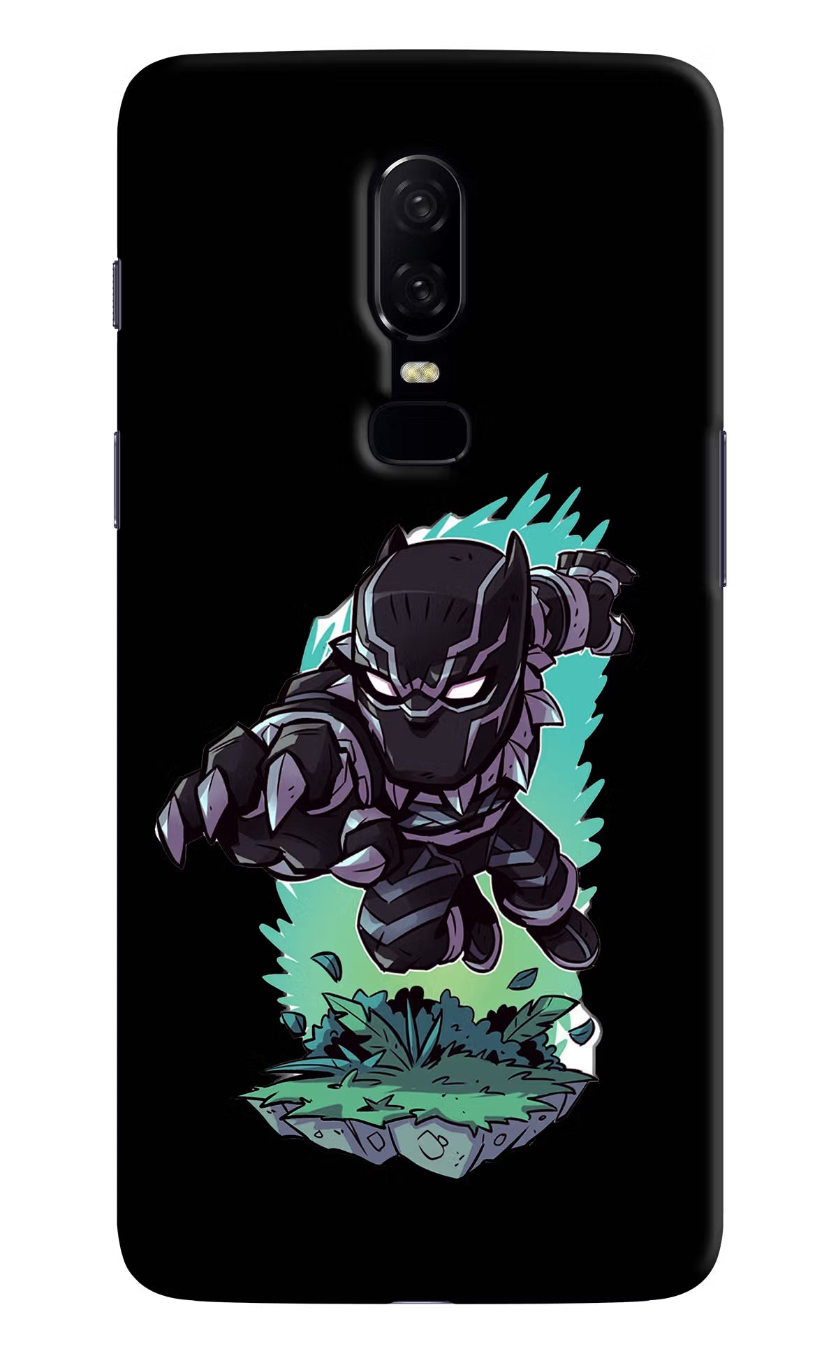 Black Panther Oneplus 6 Hard Case Back Cover by Casekaro