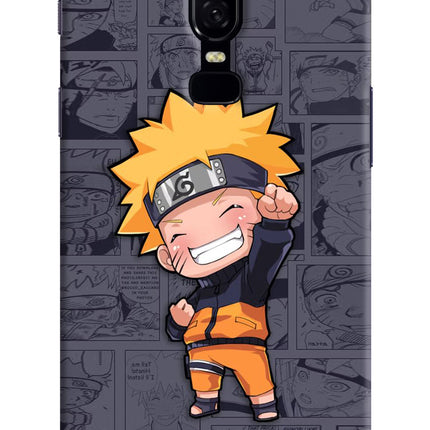 Chota Naruto Oneplus 6 Hard Case Back Cover by Casekaro