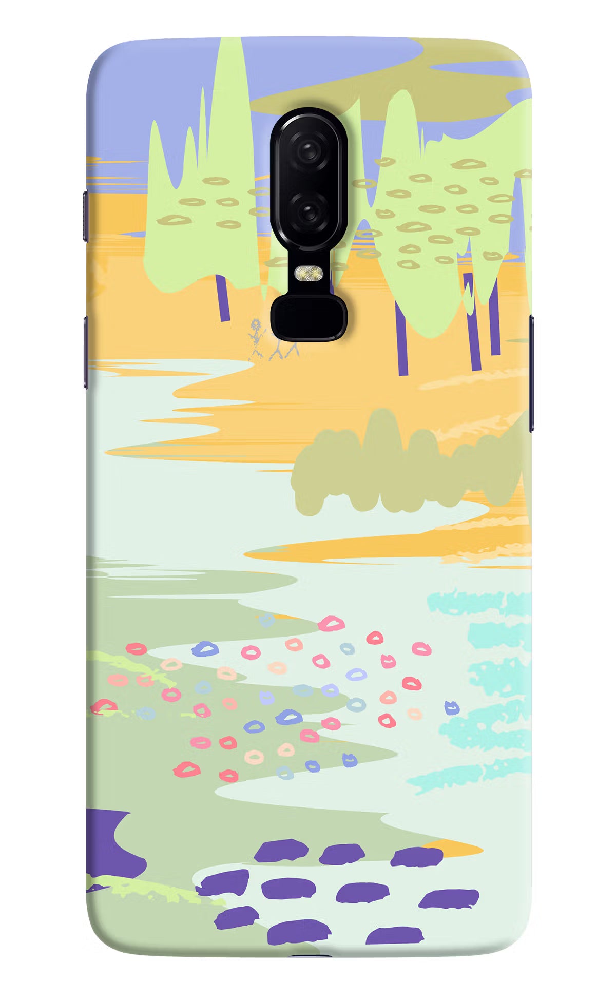 Scenery Oneplus 6 Hard Case Back Cover by Casekaro