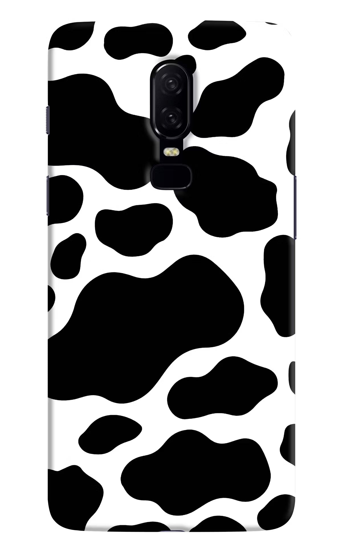 Cow Spots Oneplus 6 Hard Case Back Cover by Casekaro