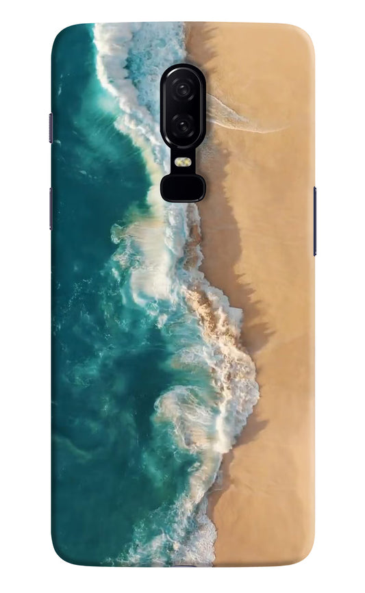 Ocean Beach Oneplus 6 Hard Case Back Cover by Casekaro