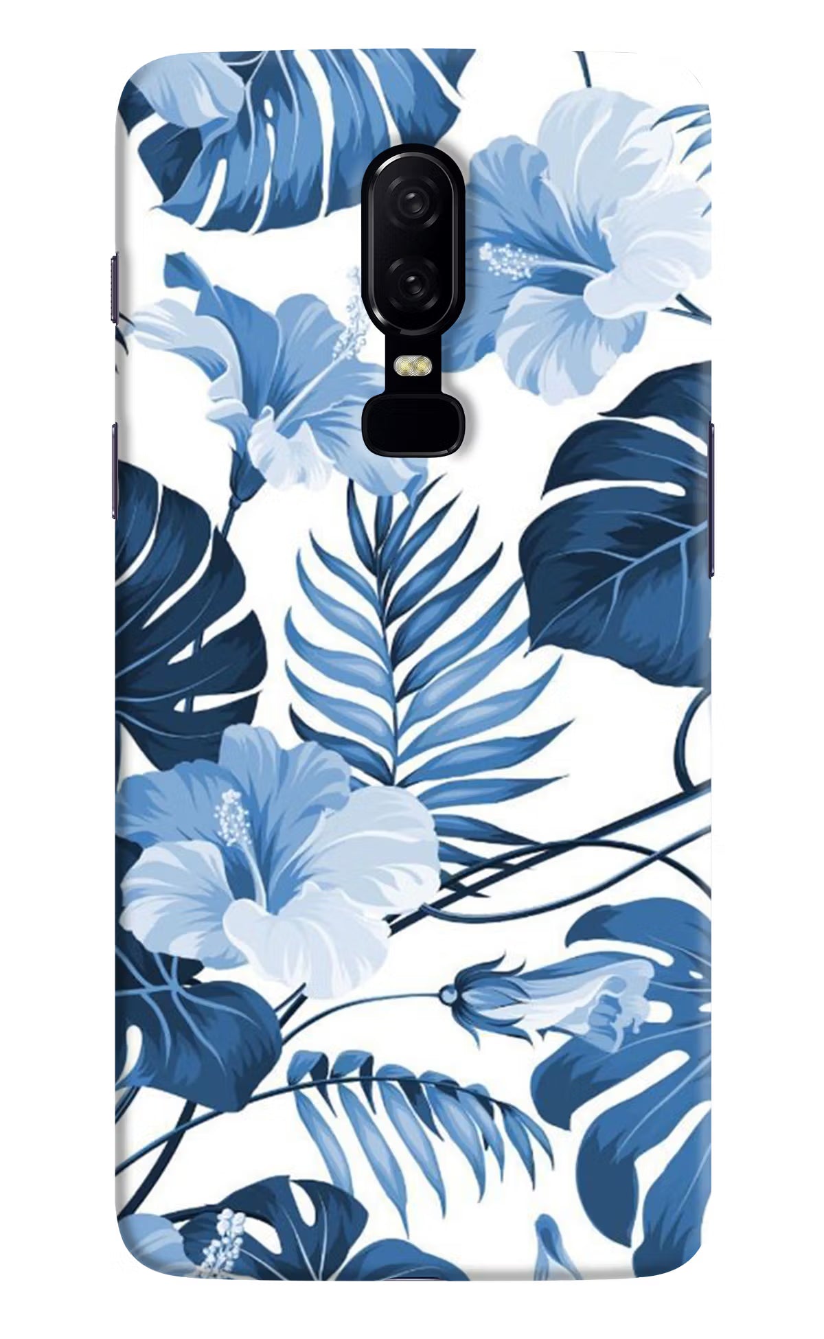 Fabric Art Oneplus 6 Hard Case Back Cover by Casekaro