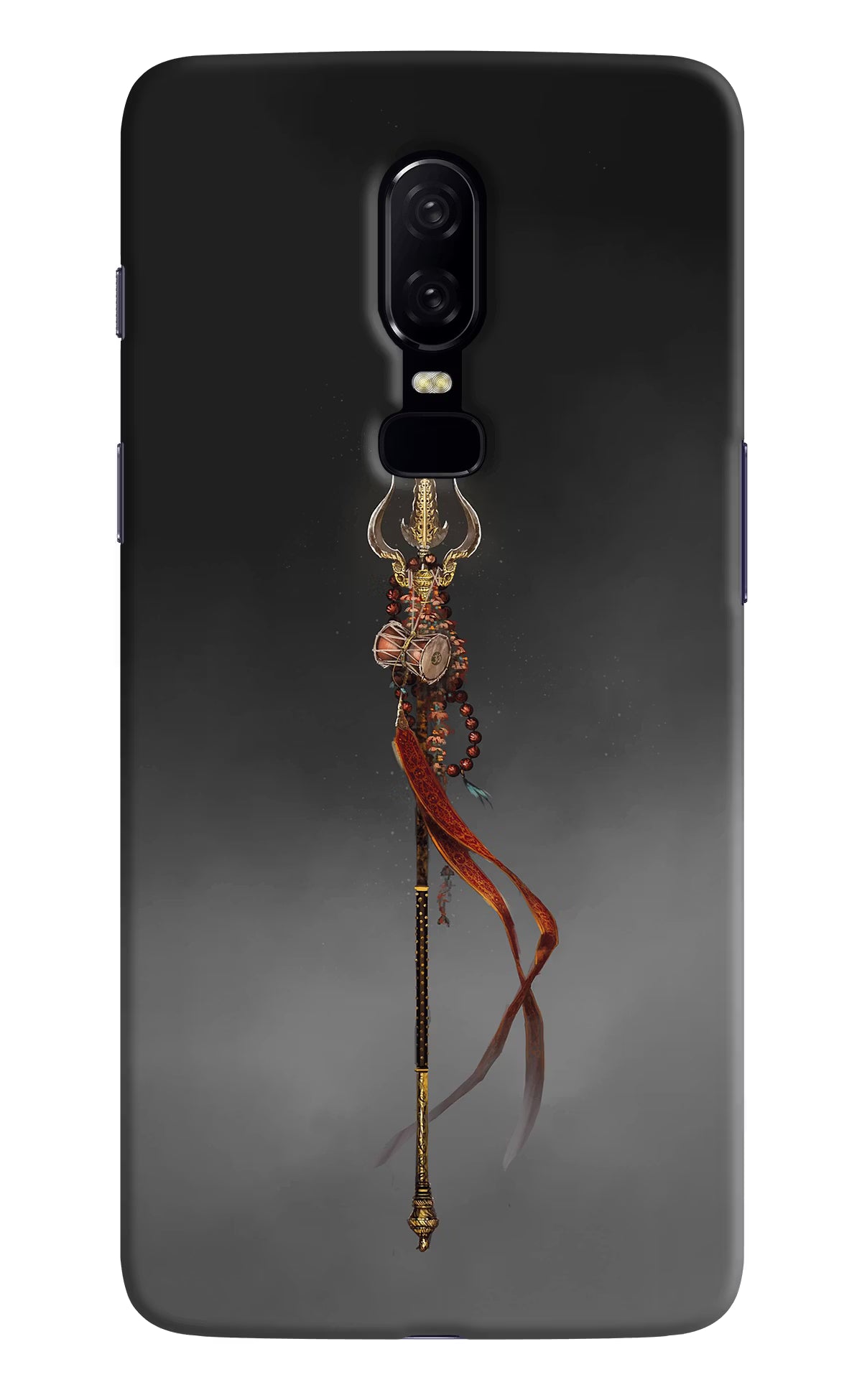 Shiv Trishul Oneplus 6 Hard Case Back Cover by Casekaro