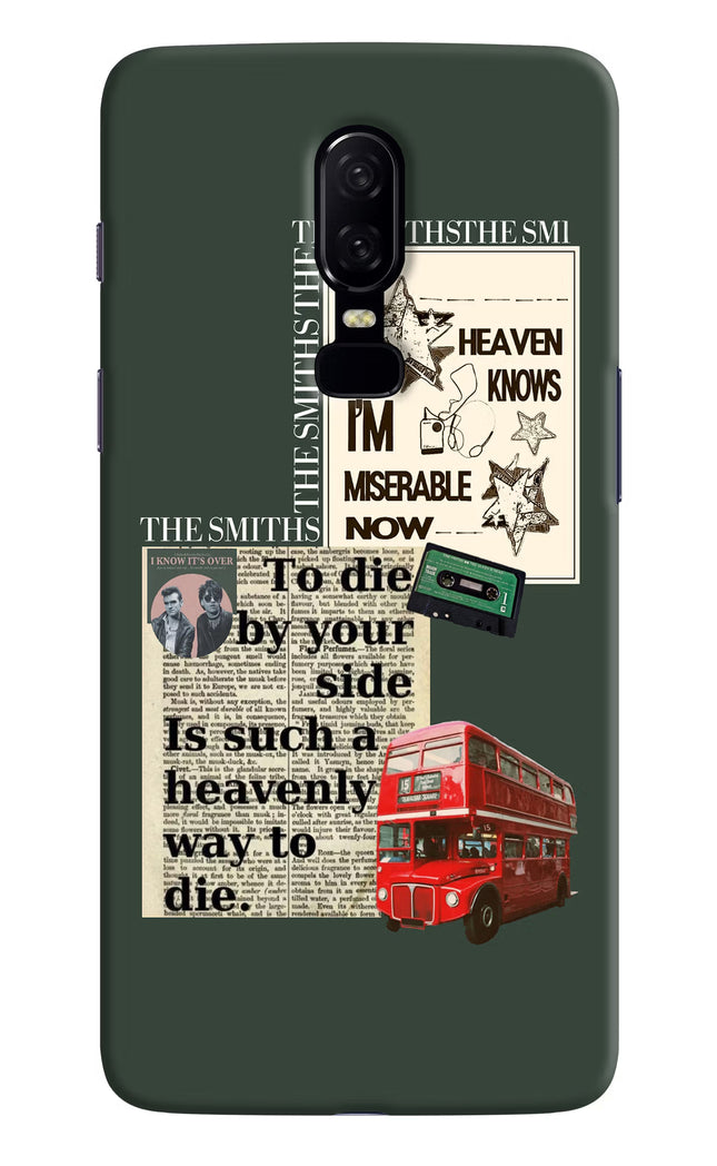 The Smiths Oneplus 6 Hard Case Back Cover by Casekaro