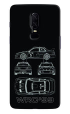 WRC'99 Oneplus 6 Hard Case Back Cover by Casekaro