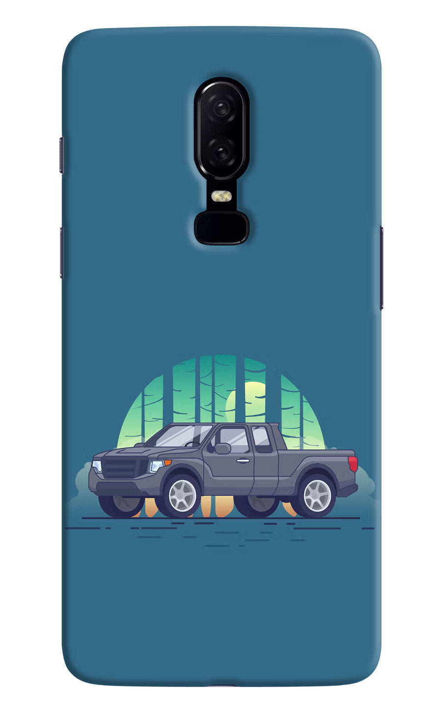 Retro Garage Vibe Oneplus 6 Back Cover, Hard case