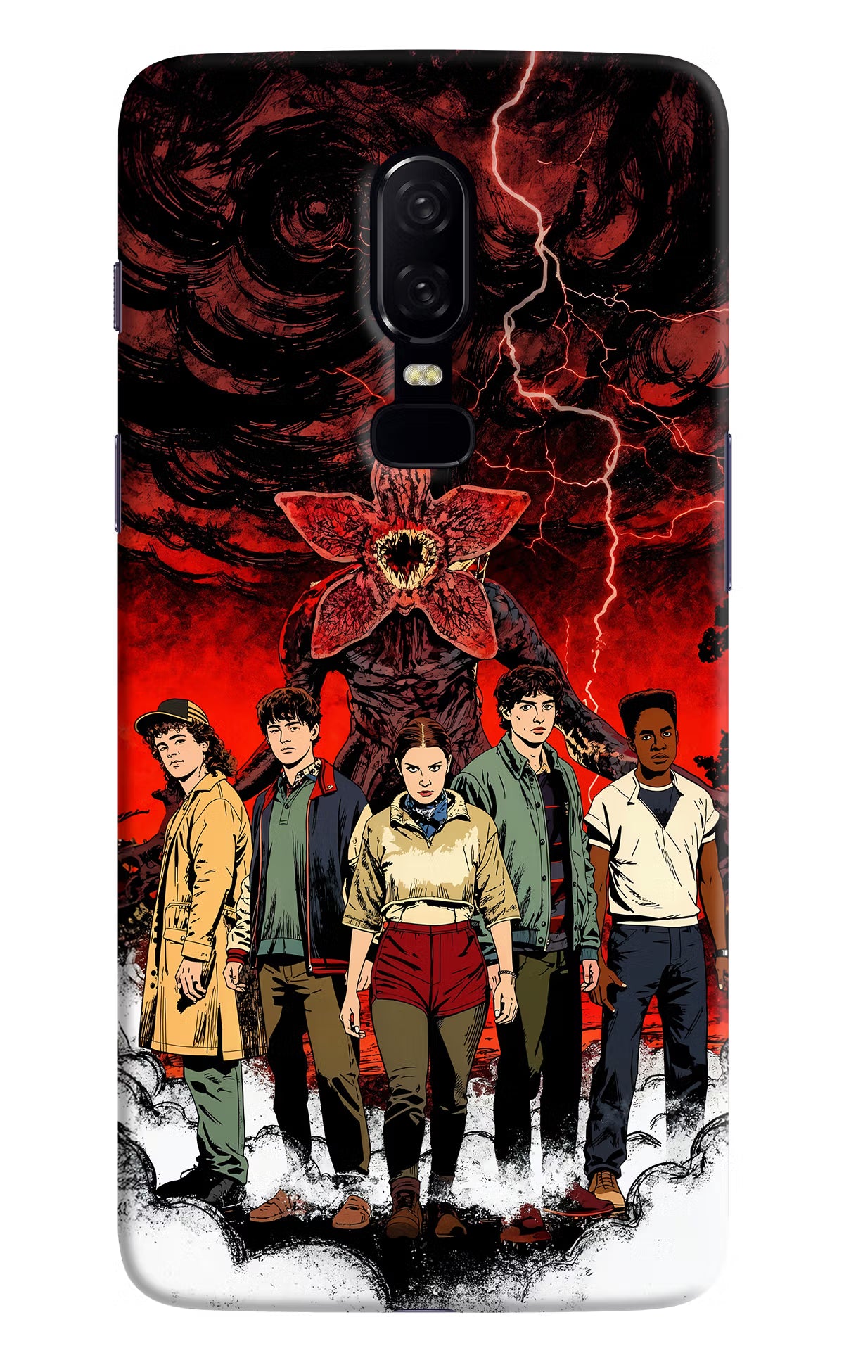 Ordinary Things Characters Oneplus 6 Hard Case Back Cover by Casekaro