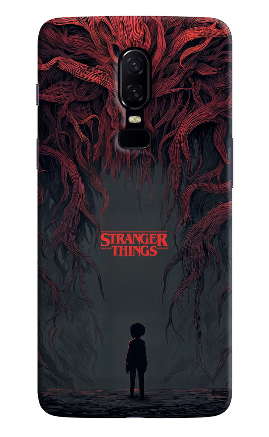 Ordinary Things Dark Side Oneplus 6 Hard Case Back Cover by Casekaro