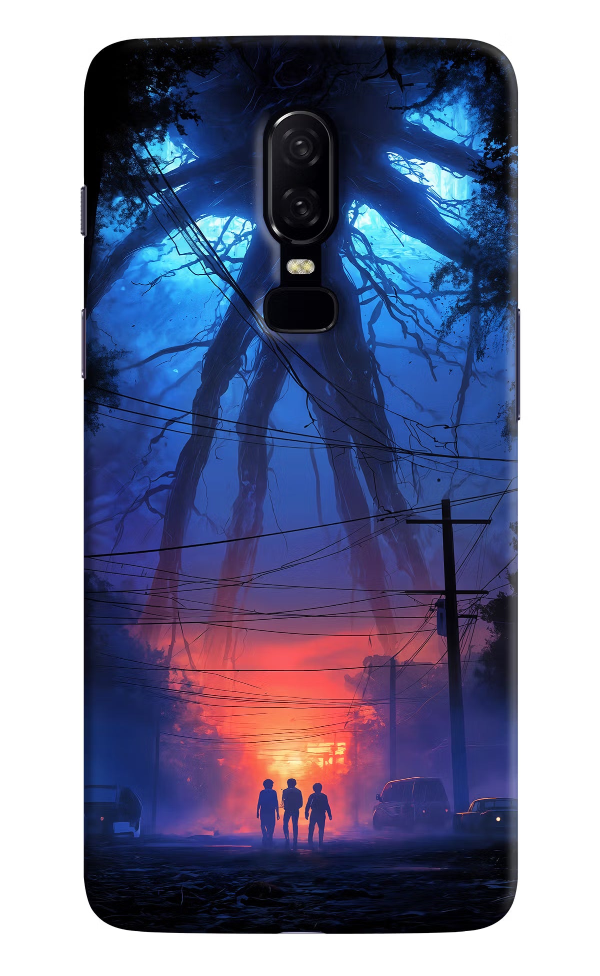 Ordinary Things Shadow Oneplus 6 Hard Case Back Cover by Casekaro