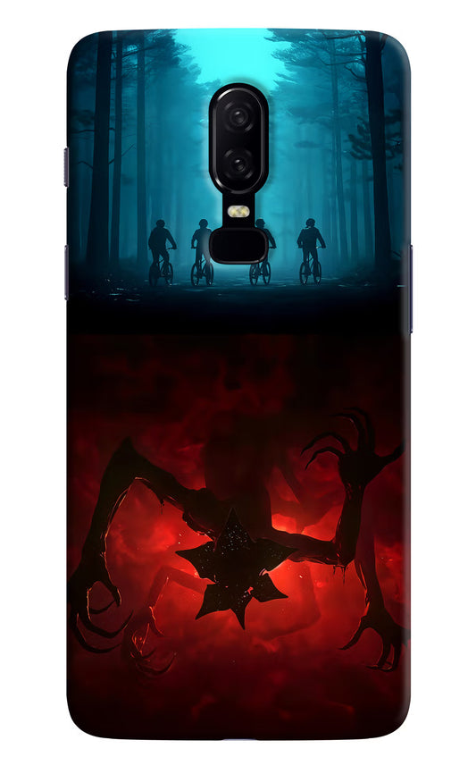 Ordinary Things Downside Up Oneplus 6 Hard Case Back Cover by Casekaro