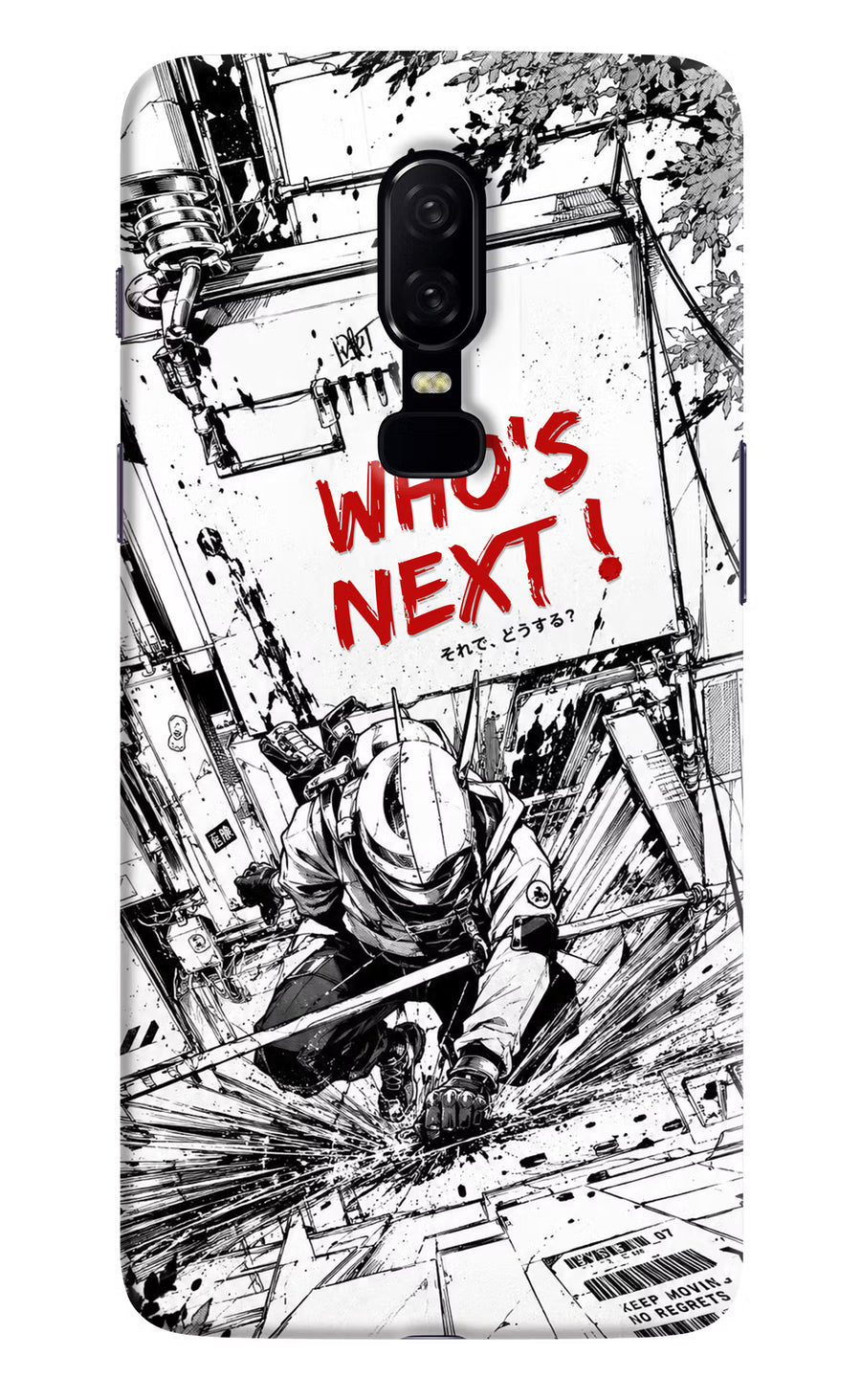 Who's Next Oneplus 6 Back Cover, Hard case