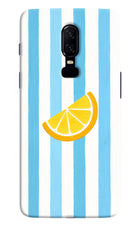 Summer Lemon Oneplus 6 Hard Case Back Cover by Casekaro