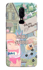 Studio Ghibli Oneplus 6 Hard Case Back Cover by Casekaro