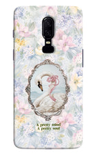 Pretty Mind Pretty Soul Oneplus 6 Hard Case Back Cover by Casekaro