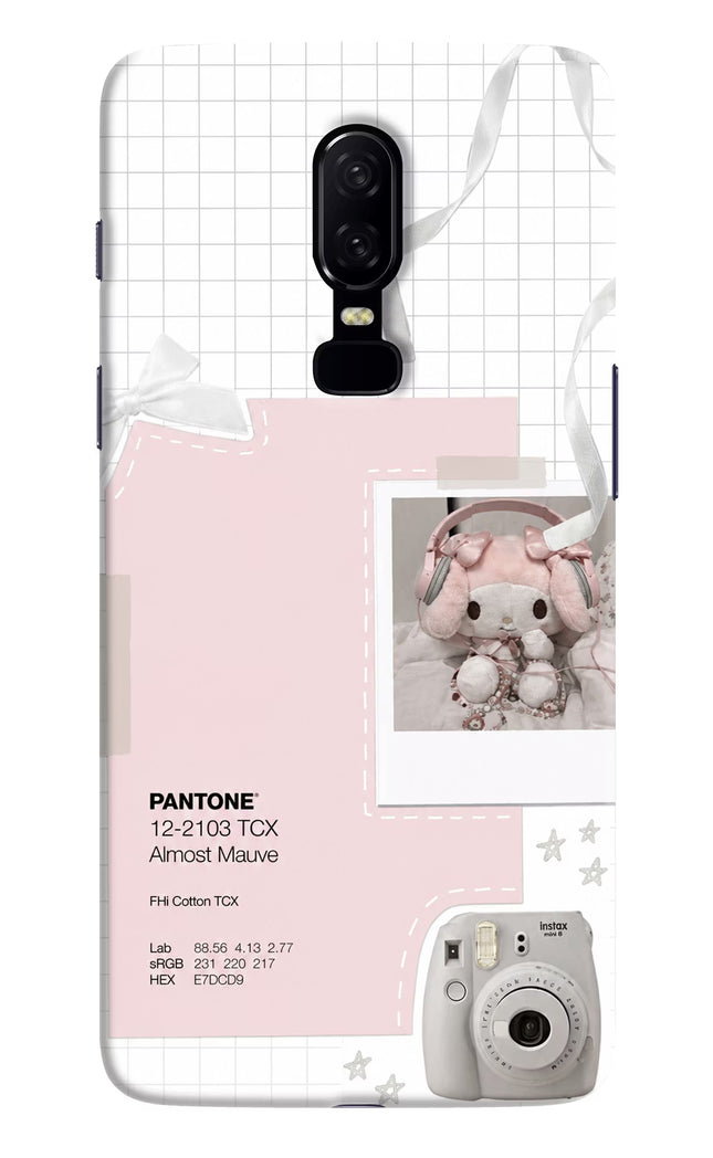 Pantone Asthetic Oneplus 6 Hard Case Back Cover by Casekaro