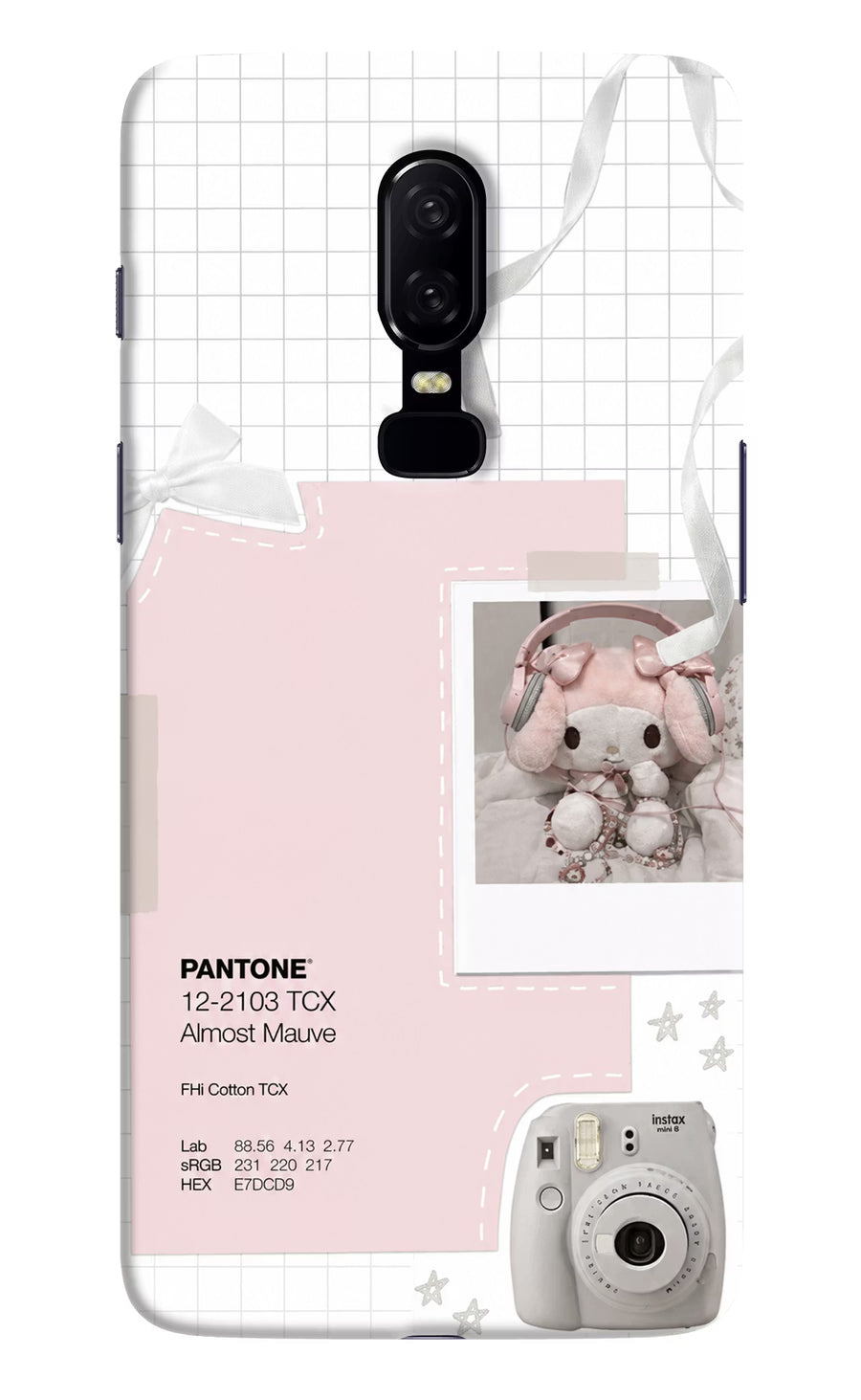 Pantone Asthetic Oneplus 6 Back Cover, Hard case