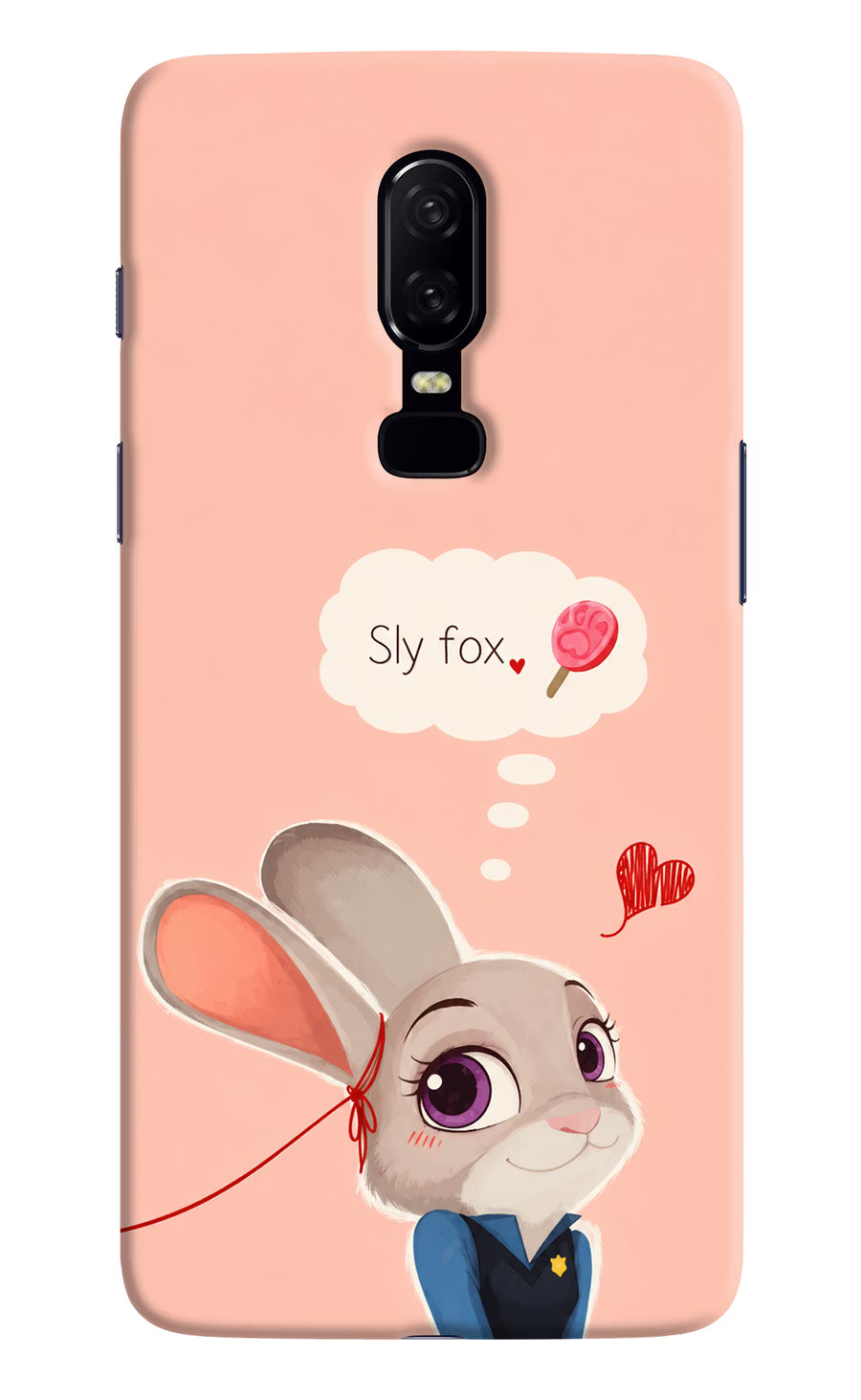 Judy Charm Oneplus 6 Back Cover, Hard case
