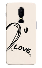 Soul Line Oneplus 6 Hard Case Back Cover by Casekaro