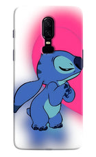 Stitch Hug Oneplus 6 Hard Case Back Cover by Casekaro