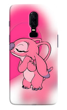 Angel Hug Oneplus 6 Hard Case Back Cover by Casekaro