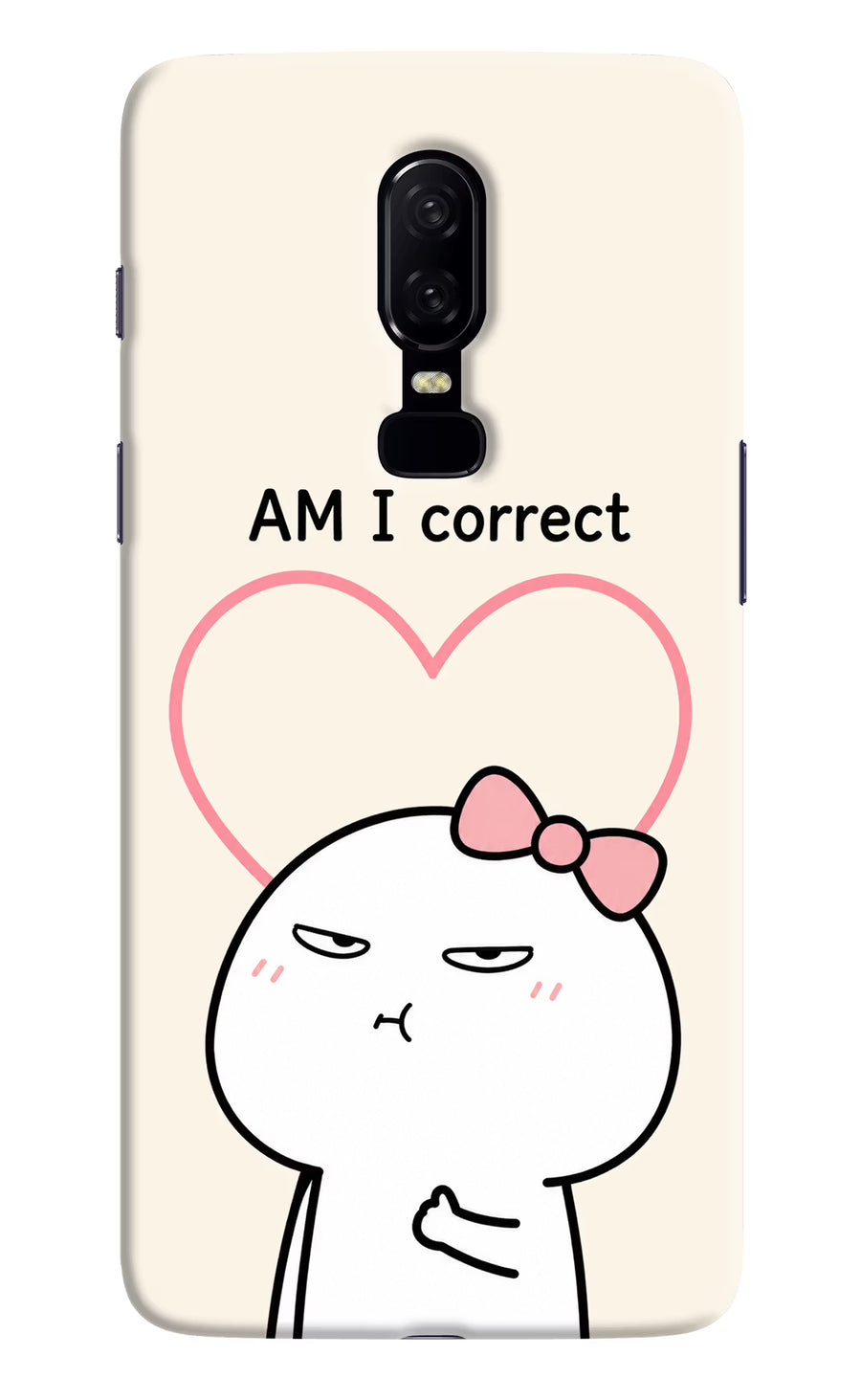 Always Right Oneplus 6 Back Cover, Hard case