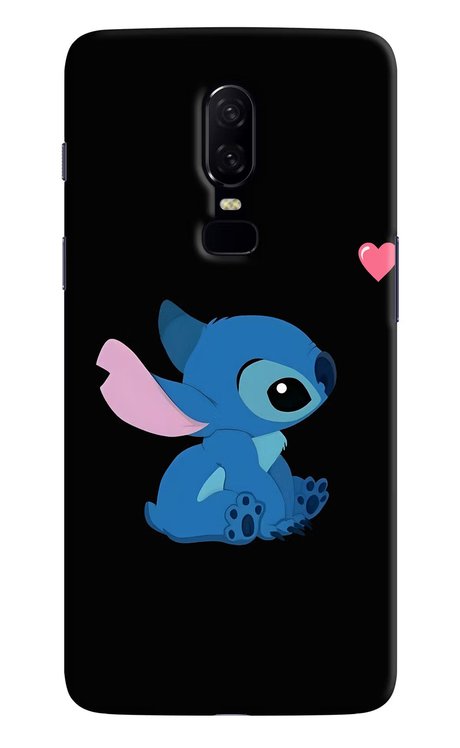 Stitch Crush Oneplus 6 Back Cover, Hard case