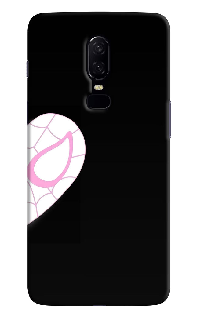 Gwen Mask Oneplus 6 Hard Case Back Cover by Casekaro