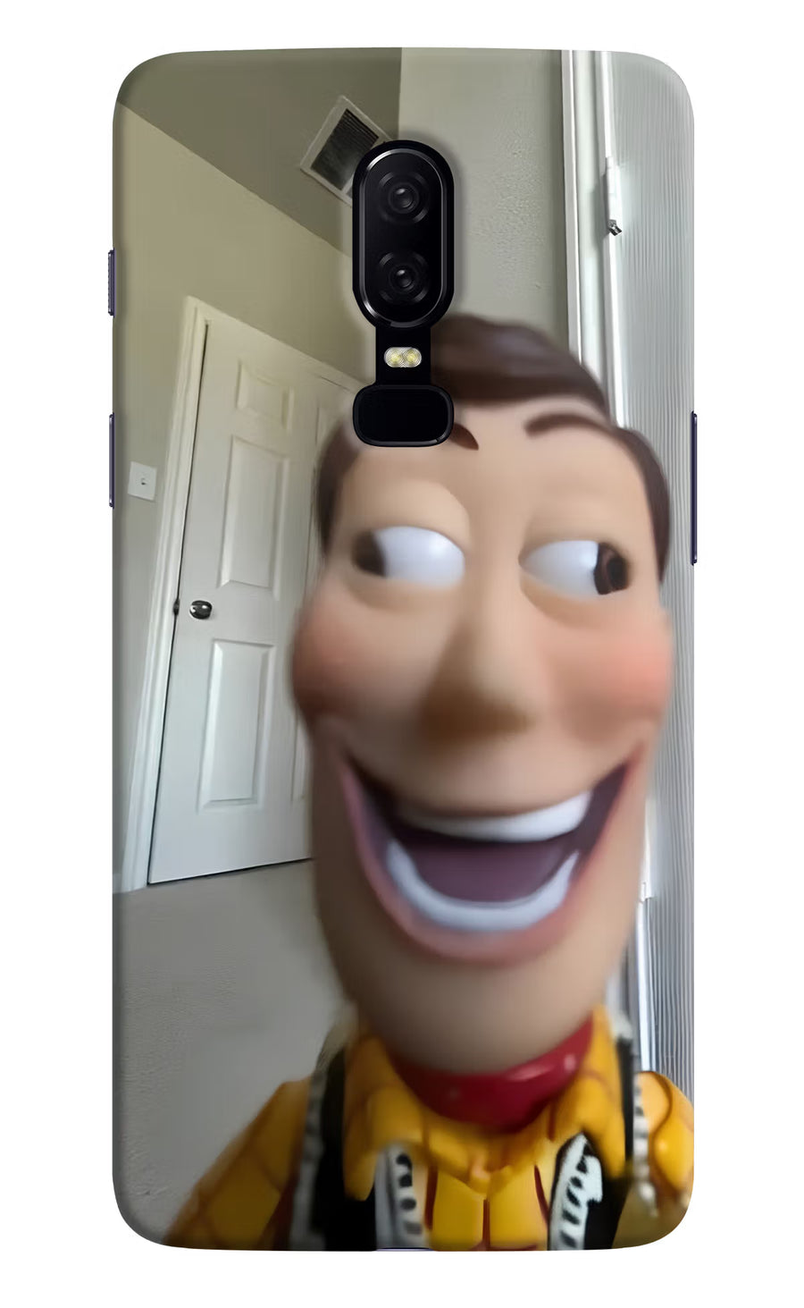 Side Eye Woody Oneplus 6 Back Cover, Hard case