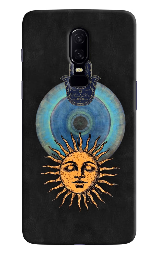 Divine Sun Oneplus 6 Hard Case Back Cover by Casekaro