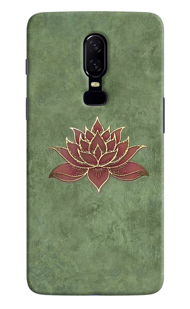 Lotus Grace Oneplus 6 Hard Case Back Cover by Casekaro