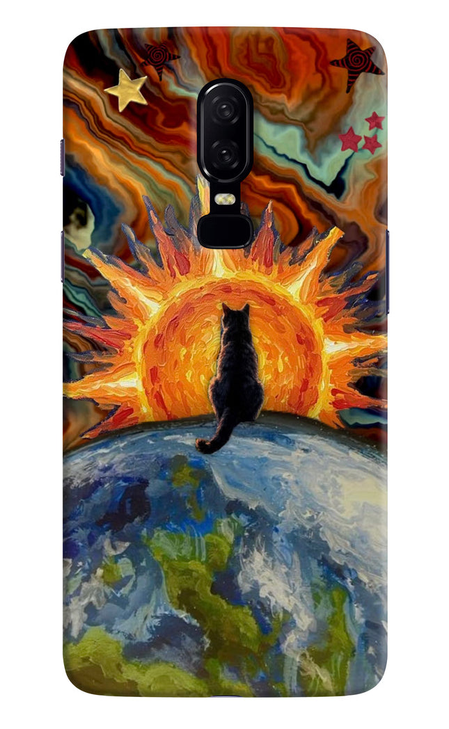 Sunrise Beyond Oneplus 6 Hard Case Back Cover by Casekaro