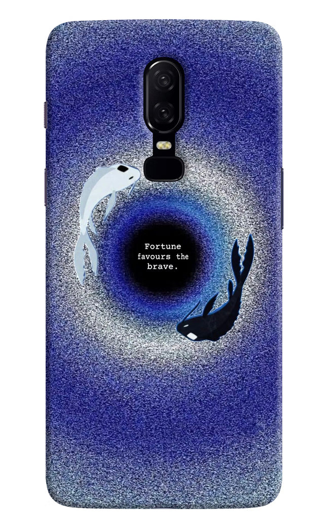 Dark Koi Oneplus 6 Hard Case Back Cover by Casekaro