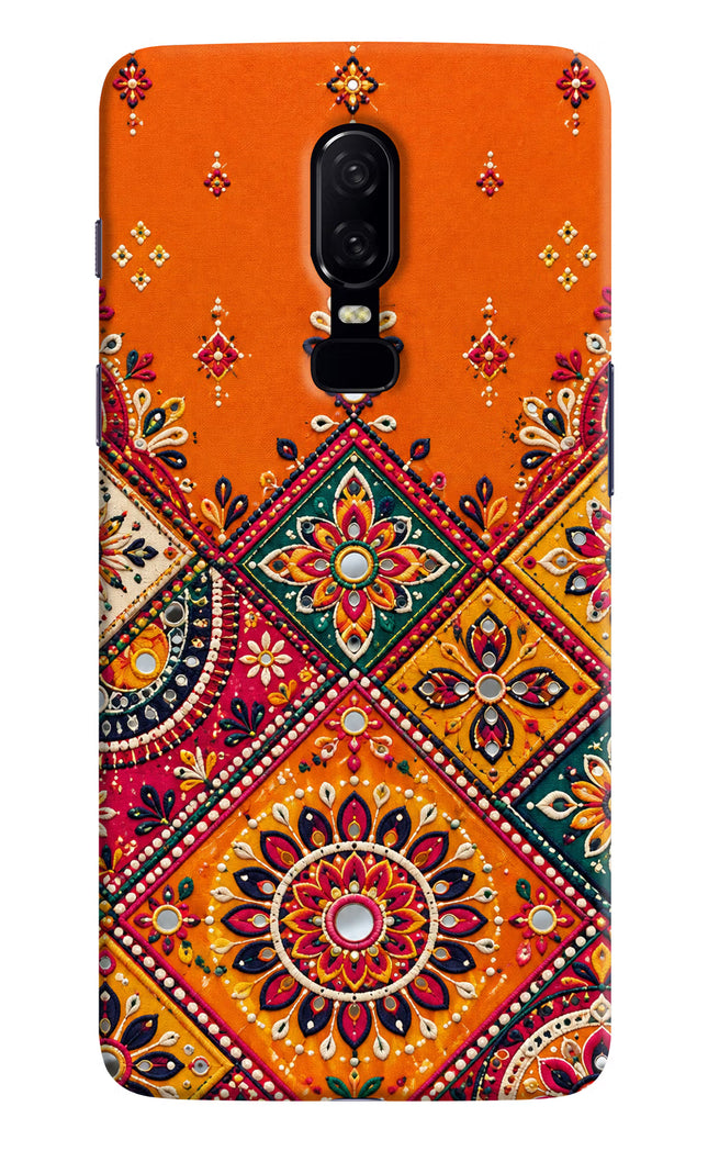 Kutch Glow Oneplus 6 Hard Case Back Cover by Casekaro
