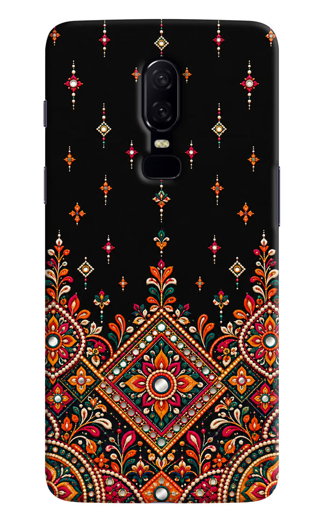Noir Mehfil Oneplus 6 Hard Case Back Cover by Casekaro