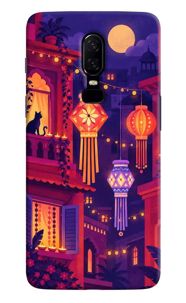 Lantern Lane Oneplus 6 Hard Case Back Cover by Casekaro