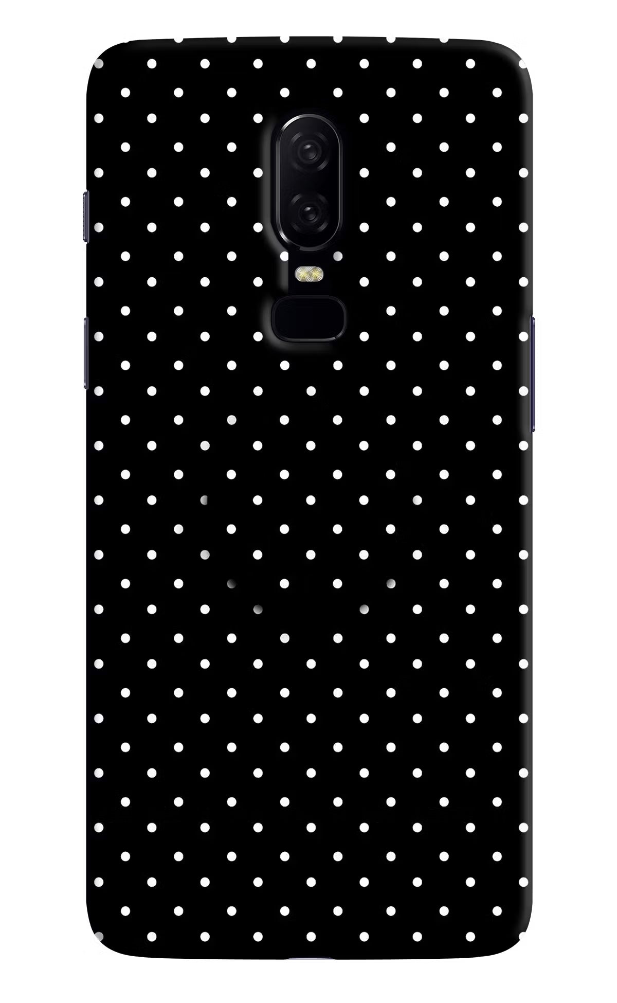 White Dots Oneplus 6 Pop Case by Casekaro