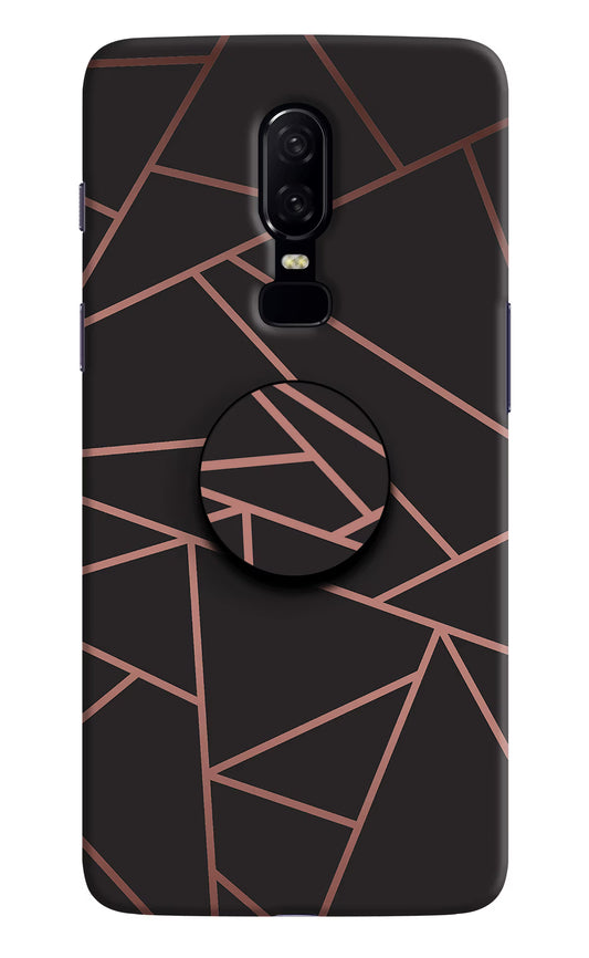 Geometric Pattern Oneplus 6 Pop Case by Casekaro