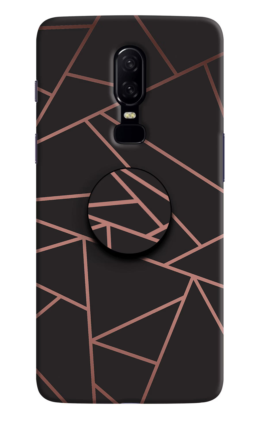 Geometric Pattern Oneplus 6 Pop Case, Hard case