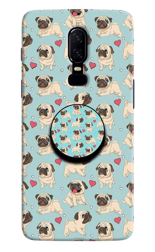 Pug Dog Oneplus 6 Pop Case by Casekaro
