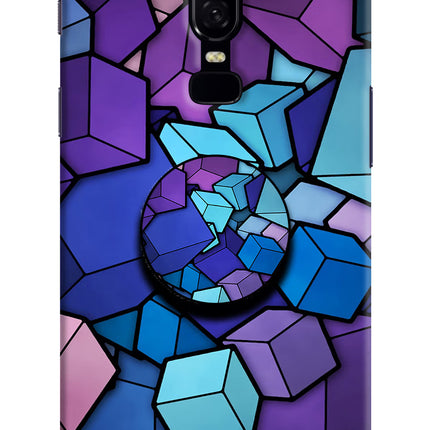 Cubic Abstract Oneplus 6 Pop Case by Casekaro