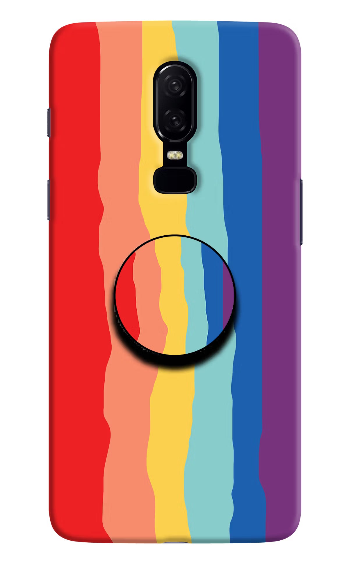 Rainbow Oneplus 6 Pop Case by Casekaro