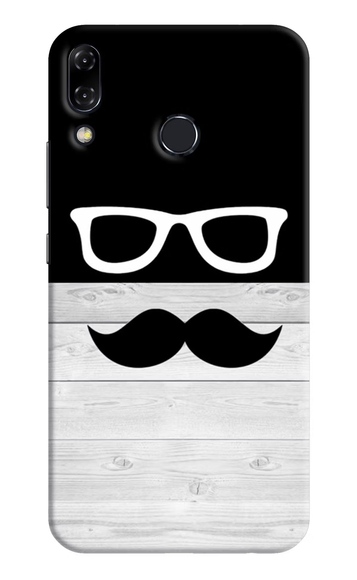 Mustache Asus Zenfone 5Z Hard Case Back Cover by Casekaro