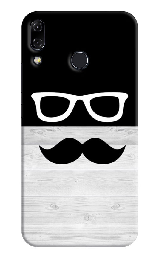 Mustache Asus Zenfone 5Z Hard Case Back Cover by Casekaro