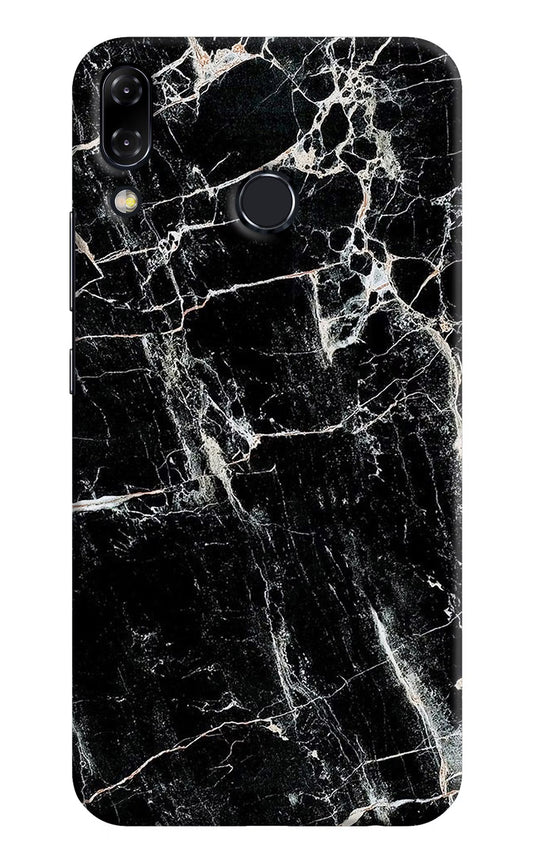 Black Marble Texture Asus Zenfone 5Z Hard Case Back Cover by Casekaro