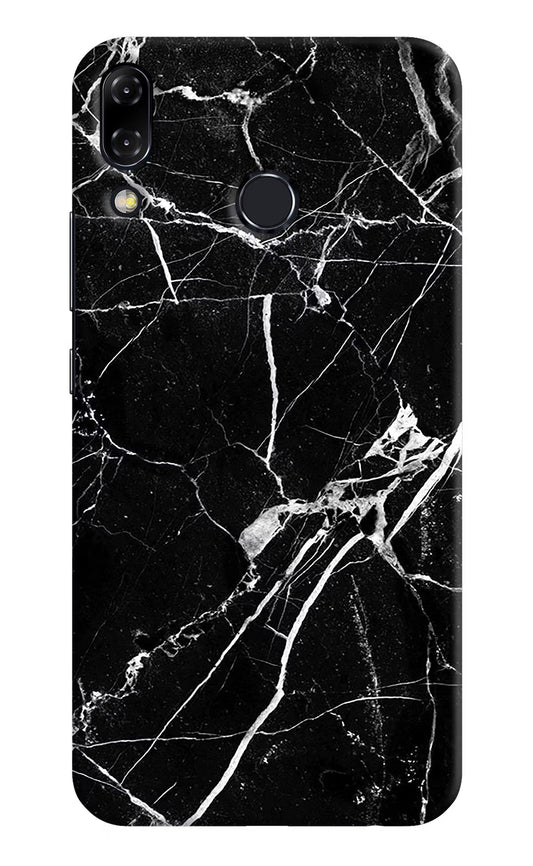 Black Marble Pattern Asus Zenfone 5Z Hard Case Back Cover by Casekaro