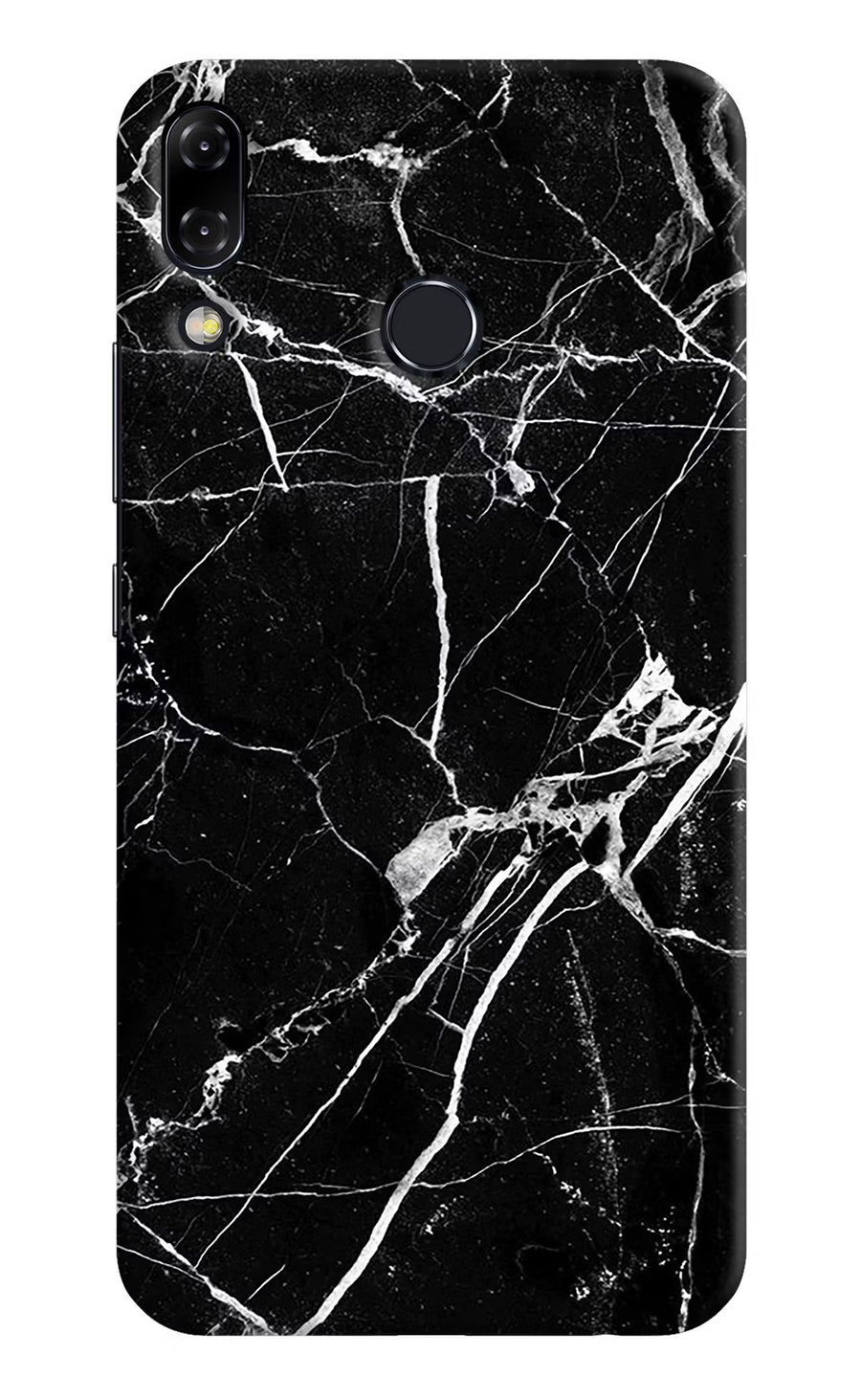 Black Marble Pattern Asus Zenfone 5Z Back Cover, Hard case