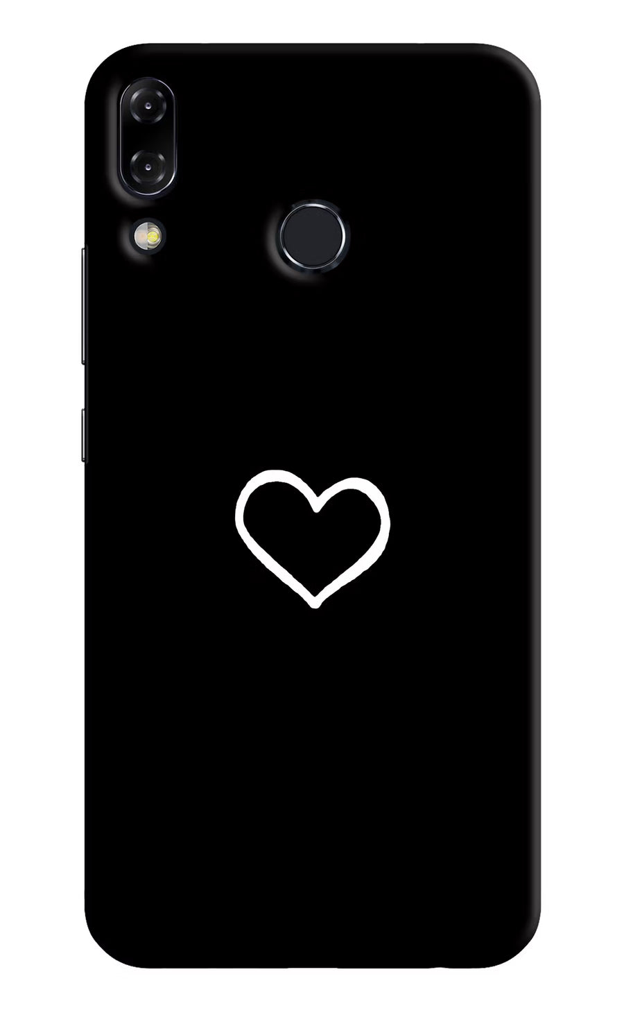Heart Asus Zenfone 5Z Back Cover, Hard case